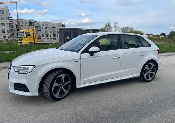Audi A3 cena 77900 przebieg: 53032, rok produkcji 2016 z Kraków małe 56